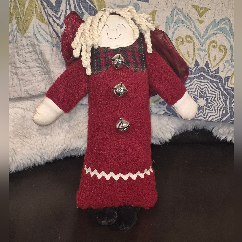 Woof & Poof Wool Angel Ornament 2000